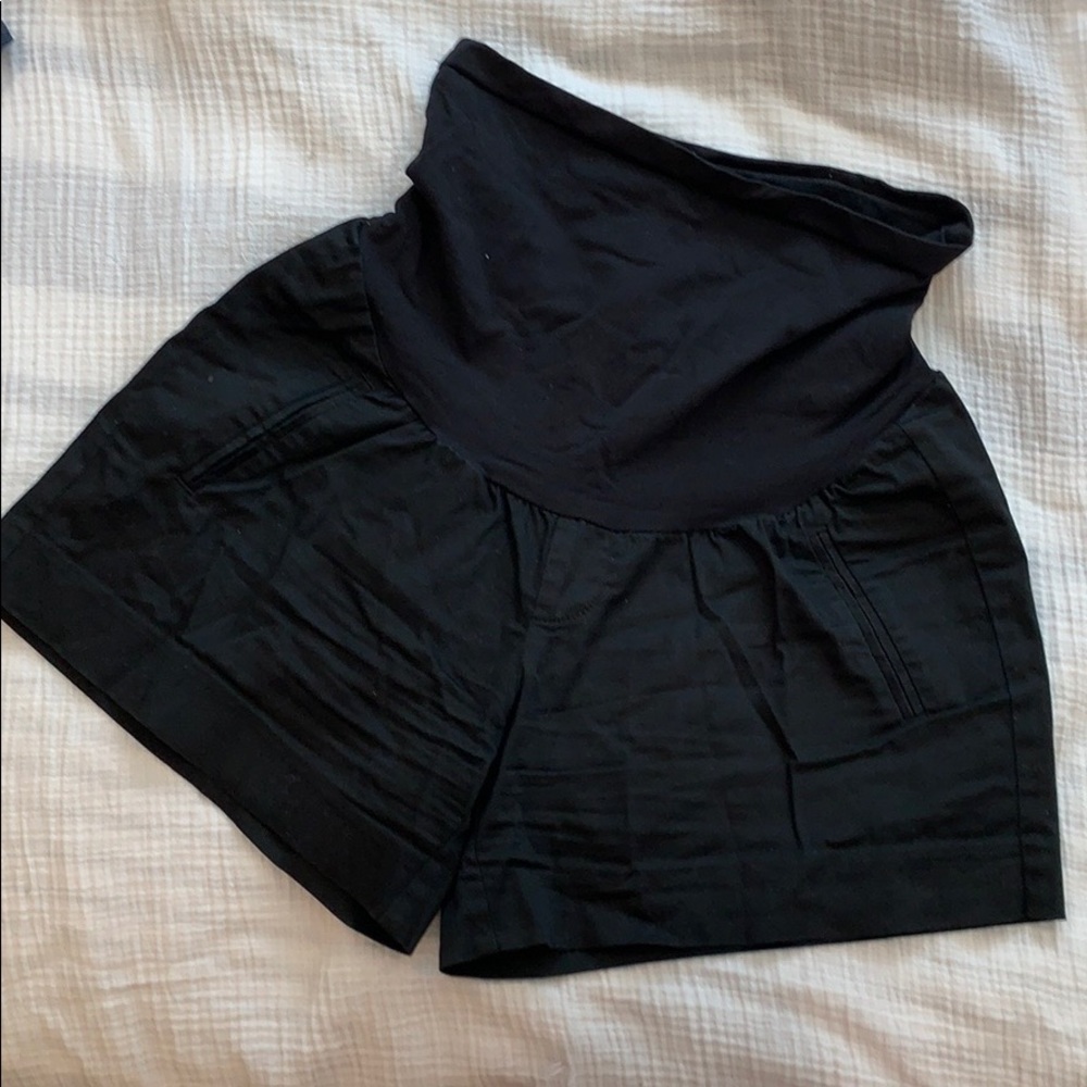Motherhood Maternity Black Shorts M